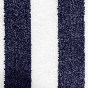 Amazon Basics 100% Cotton Cabana Stripe Towels in 2-Pack