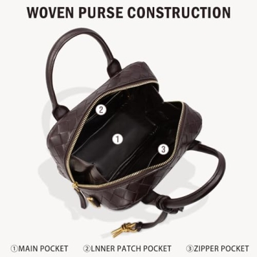 GASSDA Women’s Woven Handbag - Chic & Versatile Bag