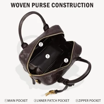 GASSDA Women’s Woven Handbag - Chic & Versatile Bag
