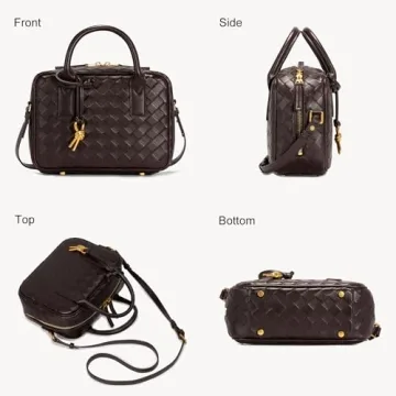 GASSDA Women’s Woven Handbag - Chic & Versatile Bag