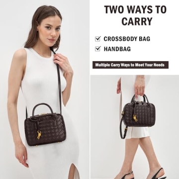 GASSDA Women’s Woven Handbag - Chic & Versatile Bag