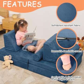 Betterhood Play Couch for Kids: Modular Fun & Safety