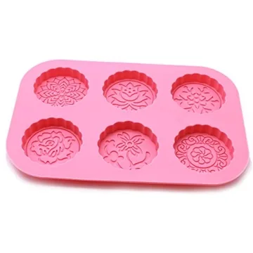 X-Haibei Silicone Molds for Soap and Lotion Bar Designs
