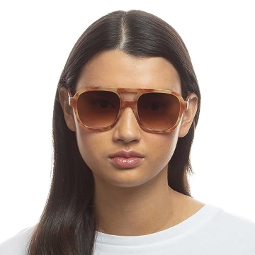 Stylish AIRE WHIRLPOOL Aviator Sunglasses in Vintage Tort