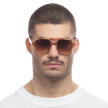 Stylish AIRE WHIRLPOOL Aviator Sunglasses in Vintage Tort