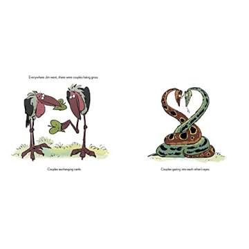 Grumpy Monkey Valentine Gross-Out with Stickers for Kids