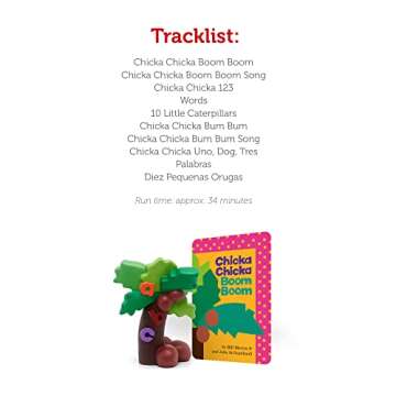 Tonies Chicka Chicka Boom Boom and Other Stories Audio Toy Figurine [English / Spanish]