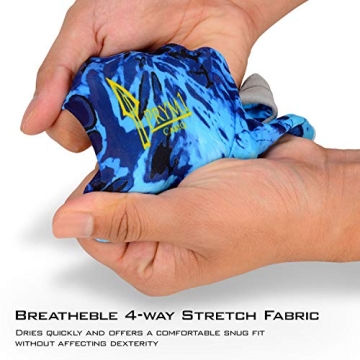 KastKing Sol Armis UPF50+ Sun Protection Gloves Outdoor