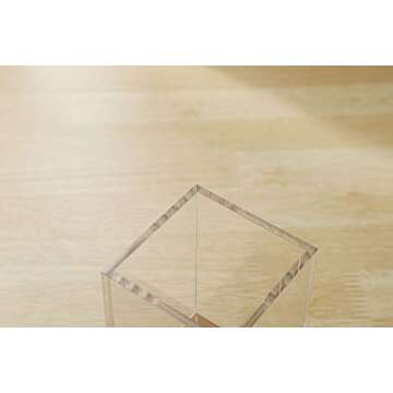 Elegant Acrylic Pen Holder for Stylish Desk Organization