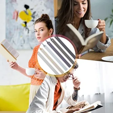 Kosiz Colorful Leather Bookmarks - 12 Pack for Readers