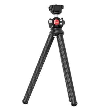 NEEWER Flexible Tripod with Remote, Mini Camera Phone Tripod Stand Vlog Selfie Stick with Phone Hold...