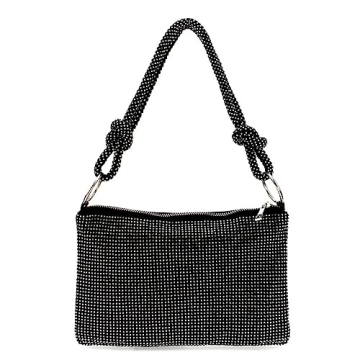 Sparkly UMREN Rhinestone Evening Handbag for Women