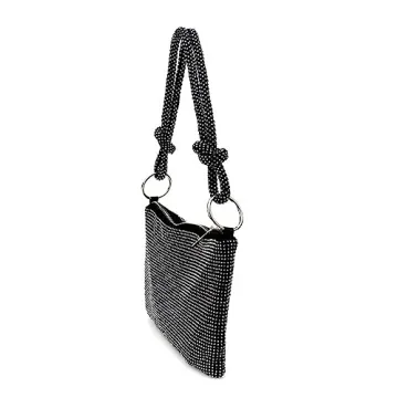 Sparkly UMREN Rhinestone Evening Handbag for Women