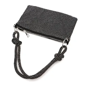 Sparkly UMREN Rhinestone Evening Handbag for Women
