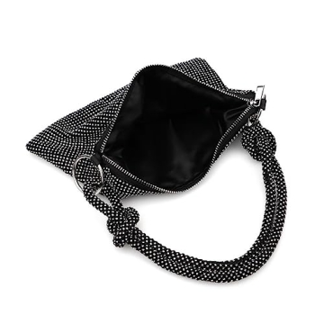 Sparkly UMREN Rhinestone Evening Handbag for Women