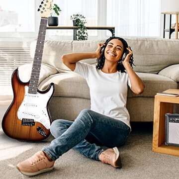 Grote 39 Inch Electric Guitar Starter Kit with Amp