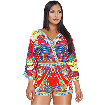 Stylish Two-Piece Summer Romper for Beach and Fun