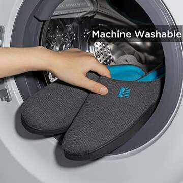 RockDove Men's Two-Tone Memory Foam Slipper - Comfort Defined