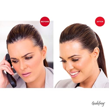 Godefroy Hair Color Tint Kit, Natural Black for Gray Coverage