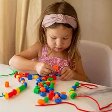 Lacing Beads for Toddlers - Engage Learning & Play