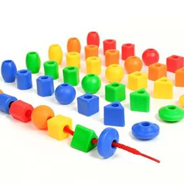 Lacing Beads for Toddlers - Engage Learning & Play