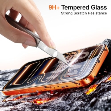 SMARTDEVIL iPhone 17 Pro Max Privacy Screen Protector