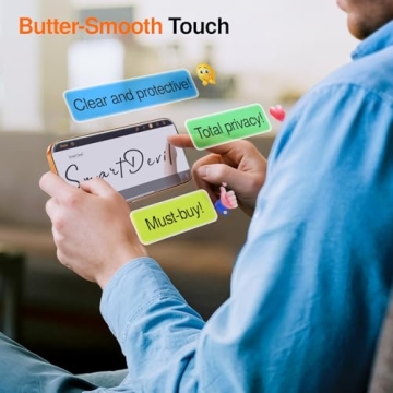 SMARTDEVIL iPhone 17 Pro Max Privacy Screen Protector