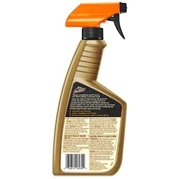 Armor All Leather Cleaner Spray with Beeswax for Cars