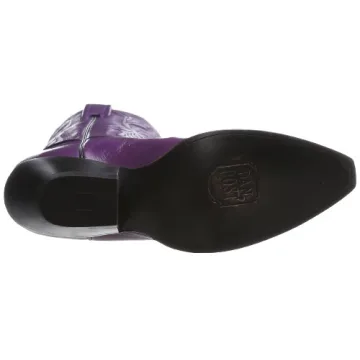 Dan Post Women’s Wild Ride Purple Cowgirl Boots