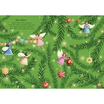 Little Sparkly Christmas Sticker Book for Creative Kids