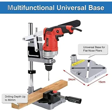 GOTOTOP Adjustable Desktop Drill Press for Precision Projects