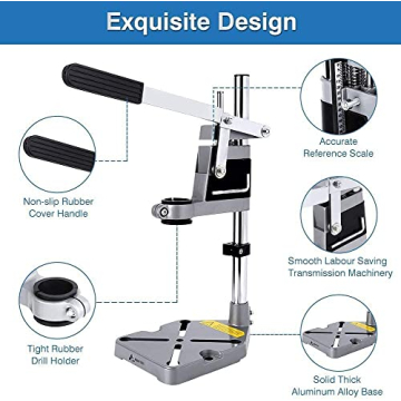 GOTOTOP Adjustable Desktop Drill Press for Precision Projects
