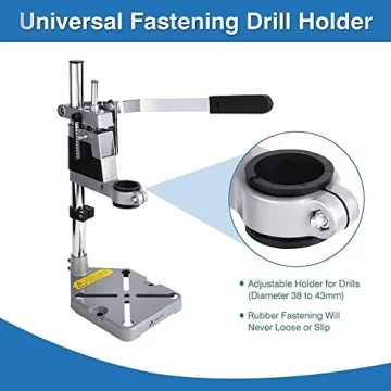 GOTOTOP Adjustable Desktop Drill Press for Precision Projects