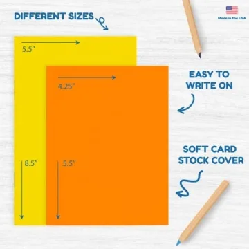 Hygloss Mini Notebooks for Journaling and Crafts 24 Pack