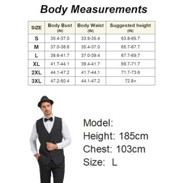 tuptay 1920s Mens Flapper Gangster Prohibition Costume Roaring 20s Cosplay Speakeasy Vest Hat Vintage Accessories Set (Stripe, Adult-XXL)