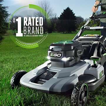 EGO POWER+ Electric Lawn Mower - Self-Propelled & Cordless with Batteries