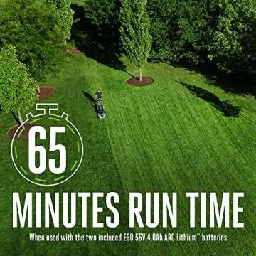 Powerful EGO Electric Lawn Mower with Batteries