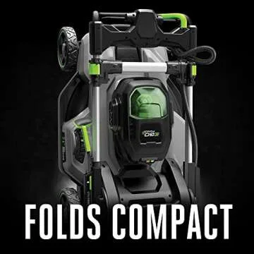 Powerful EGO Electric Lawn Mower with Batteries