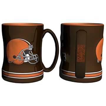 Cleveland Browns NFL Coffee Mug - 15oz Sculpted Design