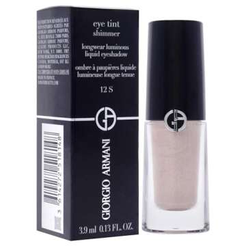 Giorgio Armani Eye Tint Liquid Eye Color - # 12 Gold Ashes (Silk-Satin) 3.9ml