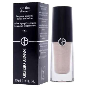 Giorgio Armani Eye Tint Liquid Eye Color - # 12 Gold Ashes (Silk-Satin) 3.9ml