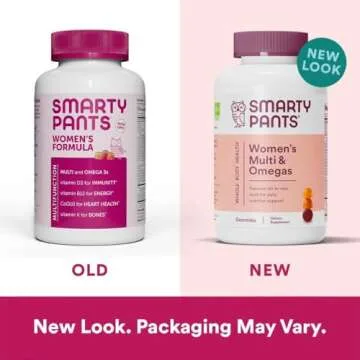 Smarty Pants Women's Complete Gummy Vitamins: Multivitamin, CoQ10 & Omega 3 Fish Oil (DHA/EPA Fatty ...