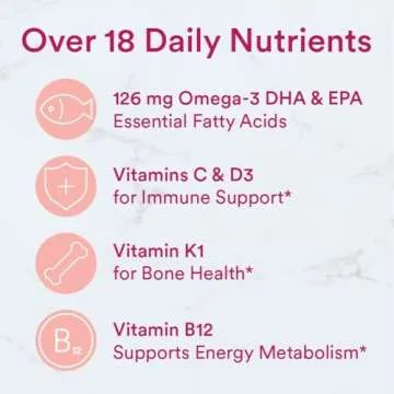 Smarty Pants Women's Complete Gummy Vitamins: Multivitamin, CoQ10 & Omega 3 Fish Oil (DHA/EPA Fatty Acids), 180 Count - (2-Pack) Total 360 Count