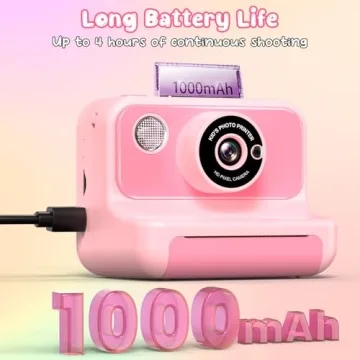 Kids Instant Print Camera & 1080P Video for Ages 3-12