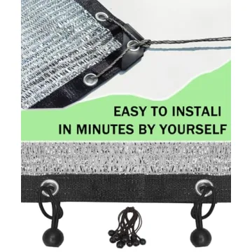 UNIUP Aluminum Shade Cloth - Ultimate Heat Protection