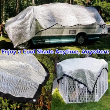 UNIUP Aluminum Shade Cloth - Ultimate Heat Protection