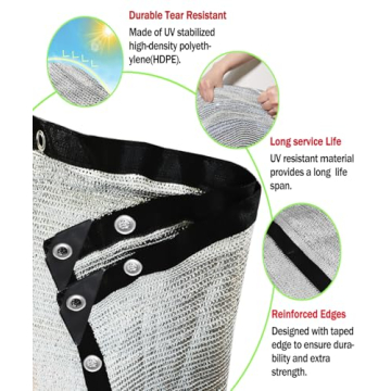 UNIUP Aluminum Shade Cloth - Ultimate Heat Protection