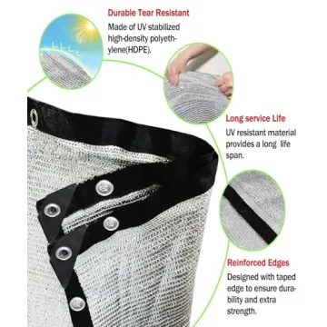 UNIUP Aluminum Shade Cloth - Ultimate Heat Protection