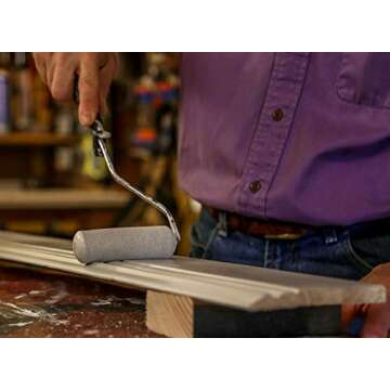 Versatile Foam Paint Roller Set for Ultra-Smooth Finishes