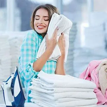 Qute Home 4-Piece Washcloths Towels Set, 100% Turkish Cotton Premium Quality Towels for Bathroom, Quick Dry Soft and Absorbent Turkish Towel, Set Includes 4 Wash Cloths (Black)